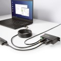 4PT MANAGED INDUSTRIAL USB HUB/. - 2163006
