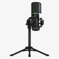 Mikrofon Streamplify MIC RGB, USB-A, czarny - statyw w zestawie. - 2164680