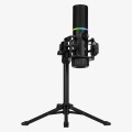 Mikrofon Streamplify MIC RGB, USB-A, czarny - statyw w zestawie. - 2164682