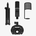 Mikrofon Streamplify MIC RGB, USB-A, czarny - statyw w zestawie. - 2164683