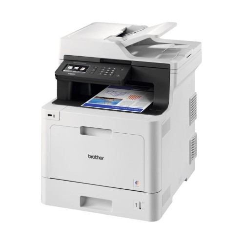DCP-L8410CDW LASER 3IN1 33PPM/A4 1200X600 DUPLEX 512MB GR - 2166830