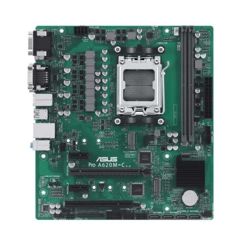 Płyta Asus Pro A620M-C-CSM /AMD A620/DDR5/SATA3/M.2/USB3.1/PCIe4.0/AM5/mATX - 2168050