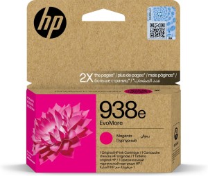 HP 938E EVOMORE MAGENTA/ORIGINAL INK CARTRIDGE