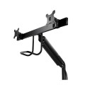 DUAL MONITOR GAS SPRING MOUNT/ERGO CROSSBAR HANDLE FULL MOTION - 2181541