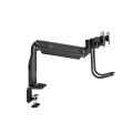 DUAL MONITOR GAS SPRING MOUNT/ERGO CROSSBAR HANDLE FULL MOTION - 2181549