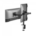 DUAL MONITOR CLAMP DESK MOUNT/81CM/32IN DISPLAYS W/ GROMMET - 2182200