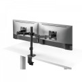 DUAL MONITOR CLAMP DESK MOUNT/81CM/32IN DISPLAYS W/ GROMMET - 2182201