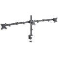 Biurkowy Uchwyt Obrotowy na Trzy Monitory LCD 13-27 Cali - 2182661