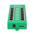 EXTRALINK aktywny PoE injector 8 portowy gigabit 802.3af/at tryb A - 2185342
