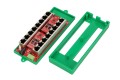 EXTRALINK aktywny PoE injector 8 portowy gigabit 802.3af/at tryb A - 2185346