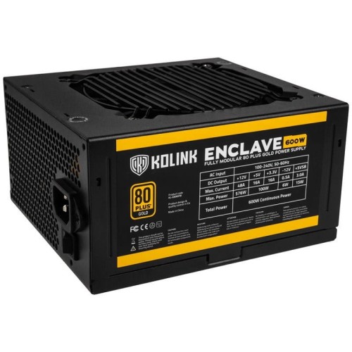 Kolink Enclave 600W - stromforsyning - - 2185762