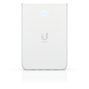 Access Point Wi-Fi 6 Ubiquiti UniFi U6 In-Wall 2.4GHz(2x2)/5GHz(4x4)/6GHz(–) PoE+/PoE 4x1G 1x2,5G