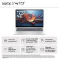 HP ENVY 17-da0002nw Ultra 7 155H 17,3"FHD Touch AG IPS 300nits 32GB DDR5 SSD2TB Intel Arc 5MP W11Pro 2Y Glacier Silver - 2142553