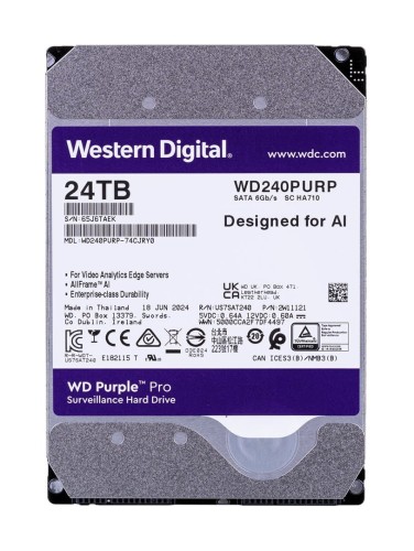 HDD WD Purple Pro 24TB SATA WD240PURP - 2117591