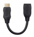 MANHATTAN PRZEDŁUŻACZ KABEL HDMI-HDMI 2.0 M/F 20CM - 2129799