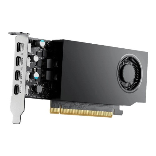 PNY NVIDIA A400 4GB GDDR6 64-bit, Low Profile, PCIe 4.0 x8, Single slot, 4 x Mini DisplayPort 1.4a, 50W, LP bracket, 4 x mDP to DP adapter, retial - 2131583