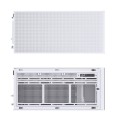 Jonsbo D41 MESH Screen ATX Gehäuse, Tempered Glass - weiß - 2157428