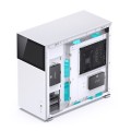 Jonsbo D41 MESH Screen ATX Gehäuse, Tempered Glass - weiß - 2157436