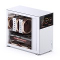 Jonsbo D41 MESH Screen ATX Gehäuse, Tempered Glass - weiß - 2157422