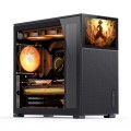 Obudowa Jonsbo D41 MESH Screen ATX, szkło hartowane - czarna - 2157094