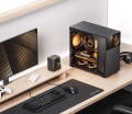 Obudowa Jonsbo D41 MESH Screen ATX, szkło hartowane - czarna - 2157108