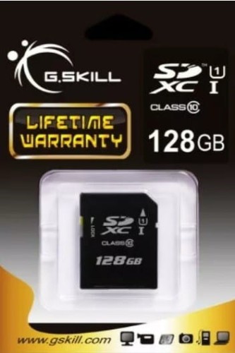 G.SKILL SDXC 128GB CLASS 10 UHS-I FF-SDXC128GN-U1 - 2161940