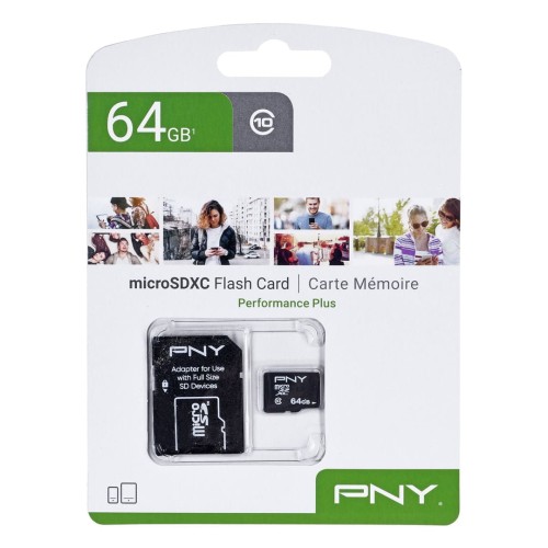 Karta pamięci PNY Performance Plus microSDXC 64 GB - 2161982