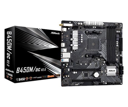 Płyta główna Asrock B450M/AC R2.0 - 2168013