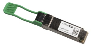 Mikrotik XQ+31LC02D moduł przekaźników sieciowych Swiatłowód 100000 Mbit/s QSFP28 1331 nm