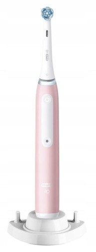 Elektryczna szczoteczka do zębów Oral-B Seria iO3 Akumulator Dla dorosłych Liczba główek szczoteczki w zestawie 1 Różowy róż Liczba trybów szczotkowania zębów 3 - 1819936