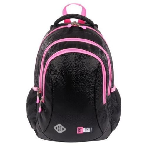 Plecak 3-komorowy ST.RIGHT BP-26 Black Glitter - 2113364