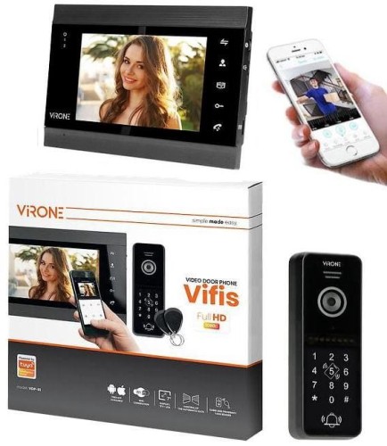 WIDEODOMOFON WI-FI VIRONE VDP-61FHDZD/B TUYA - 1928135