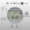 Regulator ładowania MPPT Qoltec solarny z czujnikiem temperatury 20A | 12V / 24V | LCD | 2 x USB - 2123338