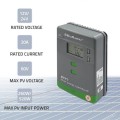 Regulator ładowania MPPT Qoltec solarny z czujnikiem temperatury 20A | 12V / 24V | LCD | 2 x USB - 2123342