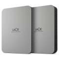 LACIE Mobile Drive HDD USB-C 2TB 2.5inch Moon Silver with USB-C cable - 2191334