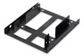 Ramka montażowa DIGITUS SSD/HDD 2x 2.5" do 3.5" (ATA/SATA) czarna - 2191936