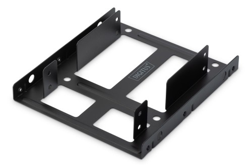 Ramka montażowa DIGITUS SSD/HDD 2x 2.5" do 3.5" (ATA/SATA) czarna - 2191941