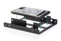 Ramka montażowa DIGITUS SSD/HDD 2x 2.5" do 3.5" (ATA/SATA) czarna - 2191939