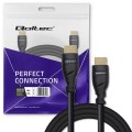 Kabel HDMI QOLTEC v2.1 Ultra High Speed 8K | 60Hz | 26AWG | GOLD | 5m - 2191966