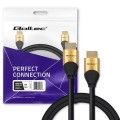 Kabel HDMI QOLTEC v2.1 Ultra High Speed 8K | 60Hz | 26AWG | GOLD | 5m - 2192009