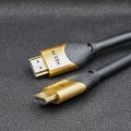 Kabel HDMI QOLTEC v2.1 Ultra High Speed 8K | 60Hz | 26AWG | GOLD | 5m - 2192006