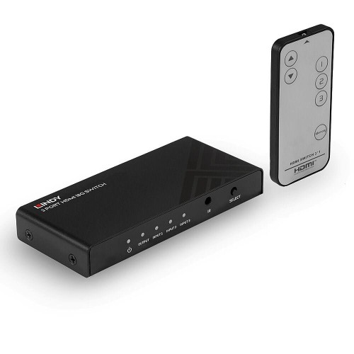 VIDEO SWITCH HDMI 3PORT/38232 LINDY - 1922631