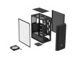 Obudowa Fury SHOBO SH4 RGB ATX Midi Tower z oknem czarna - 1852133