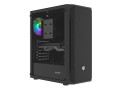 Obudowa Fury SHOBO SH4 RGB ATX Midi Tower z oknem czarna - 2194305