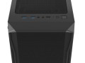 Obudowa Fury SHOBO SH4 RGB ATX Midi Tower z oknem czarna - 1852144
