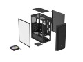 Obudowa Fury SHOBO SH4 RGB ATX Midi Tower z oknem czarna - 2194302