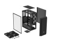 Obudowa Fury SHOBO SH4F ATX Midi Tower z oknem czarna - 1852114