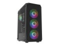 Obudowa Fury SHOBO SH4F RGB ATX Midi Tower z oknem czarna - 1852092