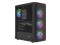 Obudowa Fury SHOBO SH4F RGB ATX Midi Tower z oknem czarna - 2194340
