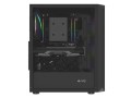 Obudowa Fury SHOBO SH4F RGB ATX Midi Tower z oknem czarna - 1852100